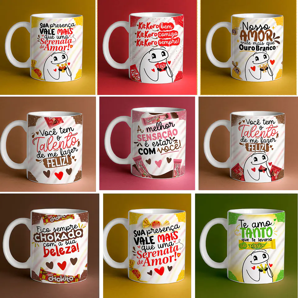 Arquivo Digital Pack Sublimação Caneca Páscoa 3