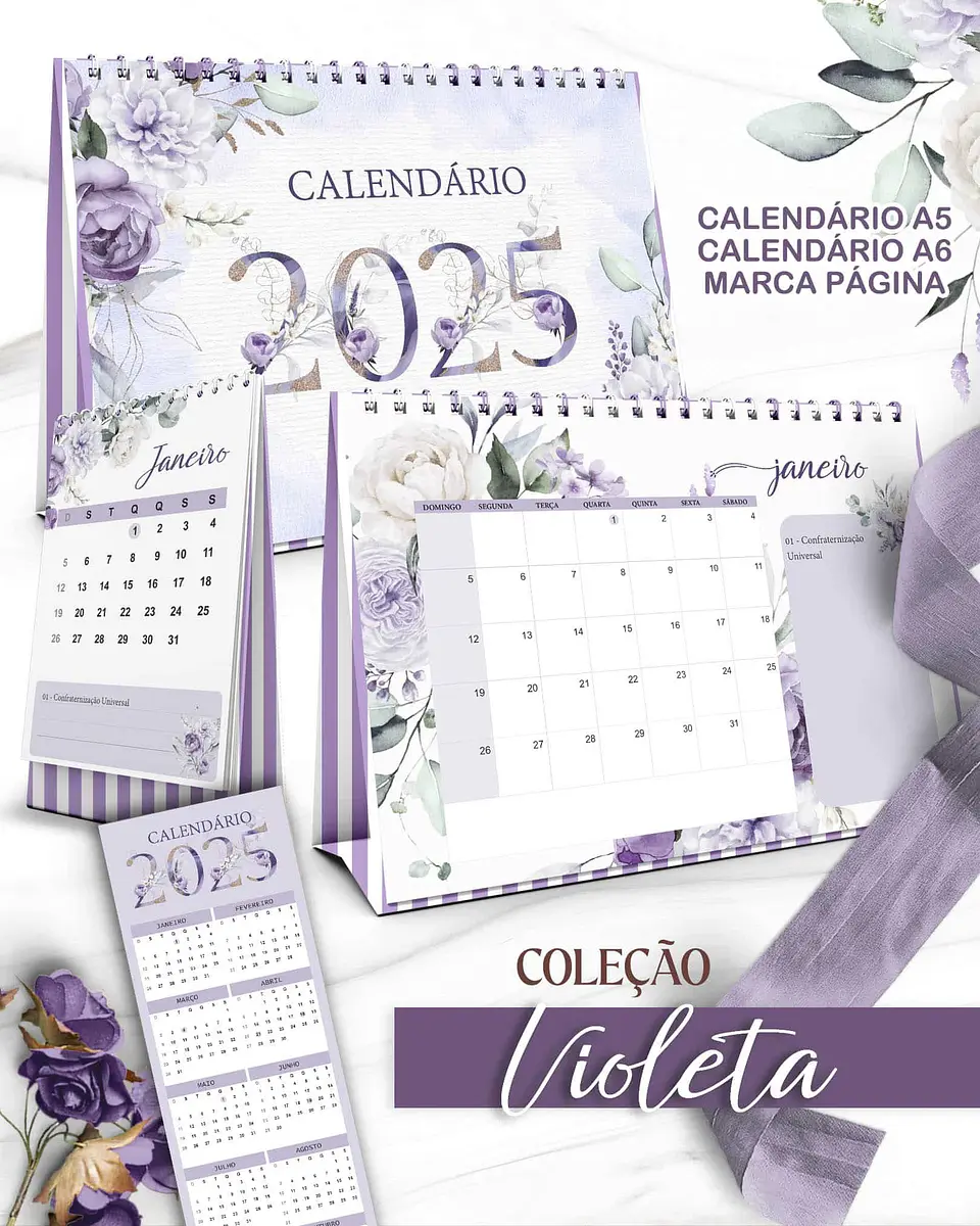 Arquivo Digital Calendários 2025 1