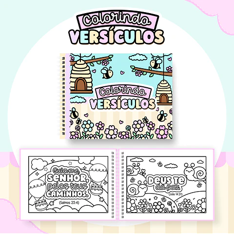 Arquivo Digital  Livros de Colorir Versículos