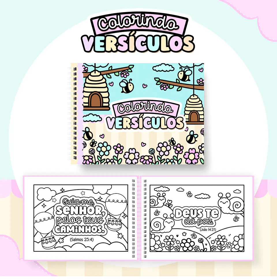 Arquivo Digital  Livros de Colorir Versículos 1