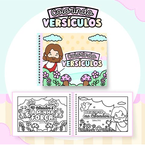 Arquivo Digital  Livros de Colorir Versículos