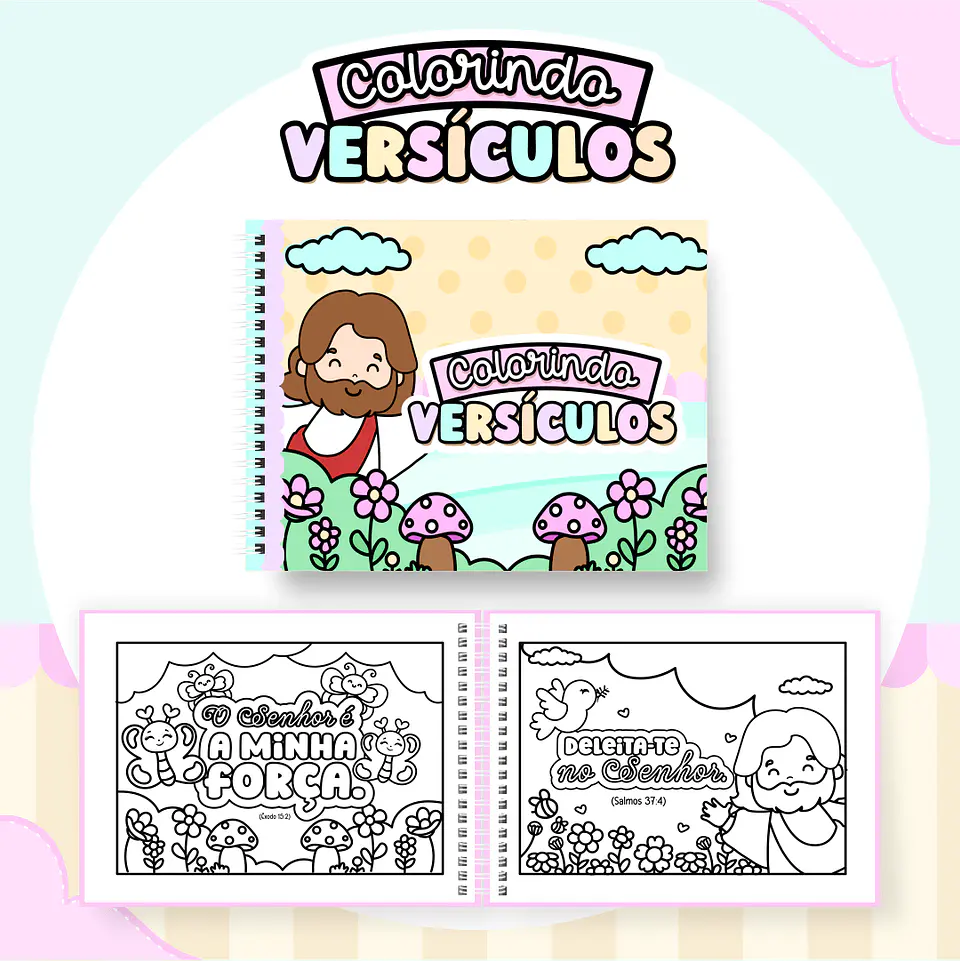 Arquivo Digital  Livros de Colorir Versículos 2