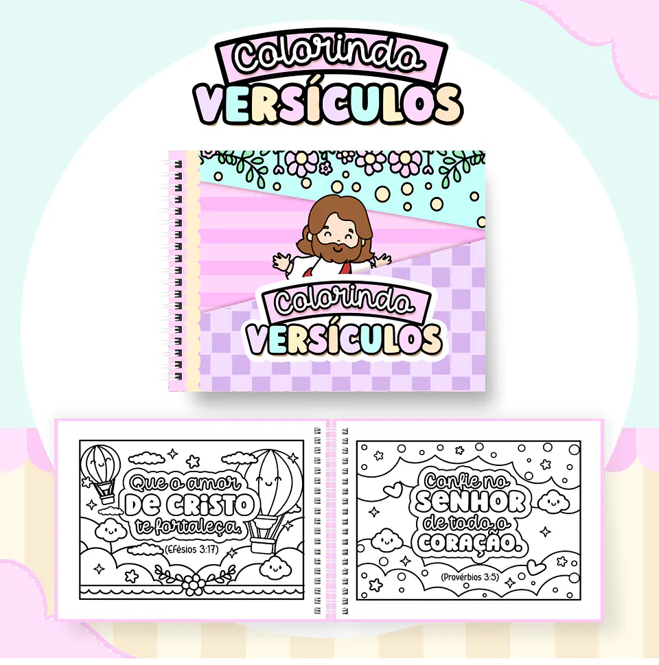 Arquivo Digital  Livros de Colorir Versículos 3
