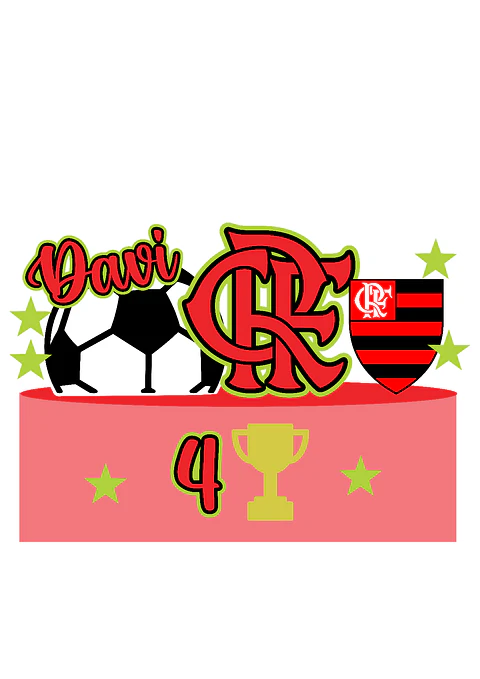 Arquivo de Corte Topo de Bolo Flamengo