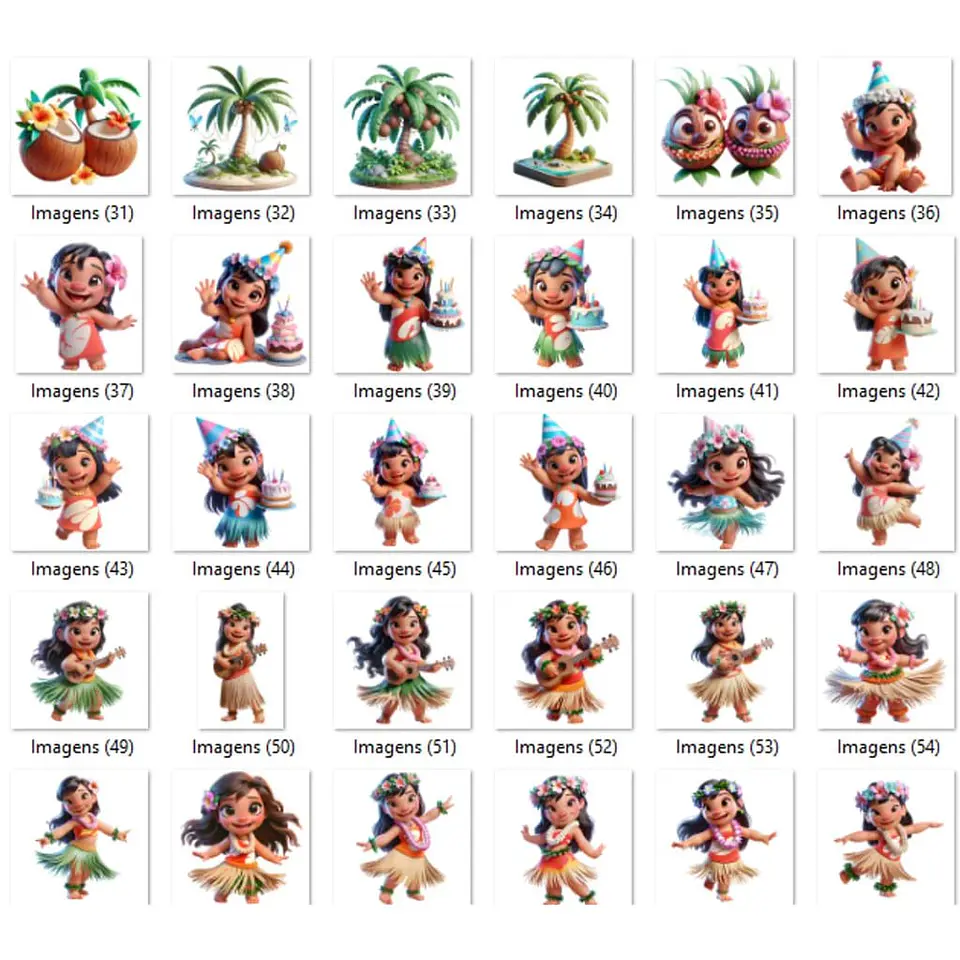 Kit Digital Lilo & Stitch 3D 5