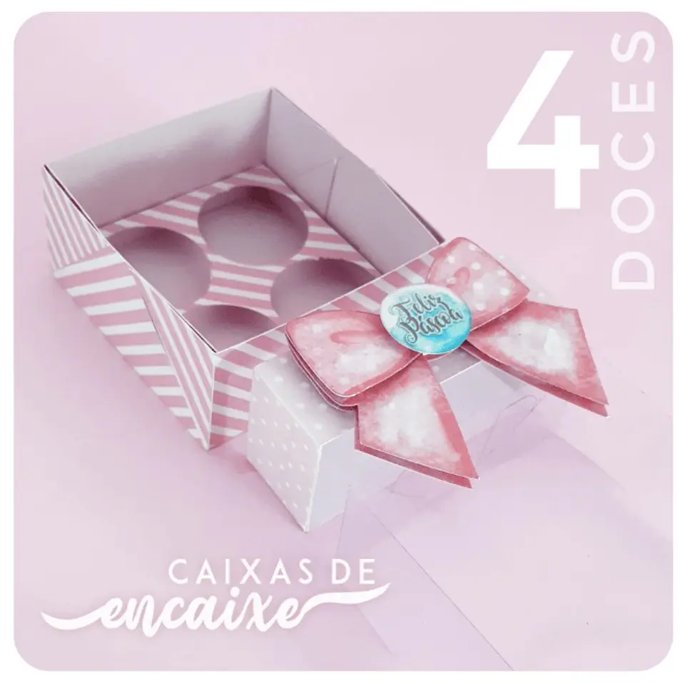 Arquivo de Corte Caixas de Encaixe Pascoa 2