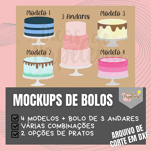Arquivo de Corte Topo de Bolos