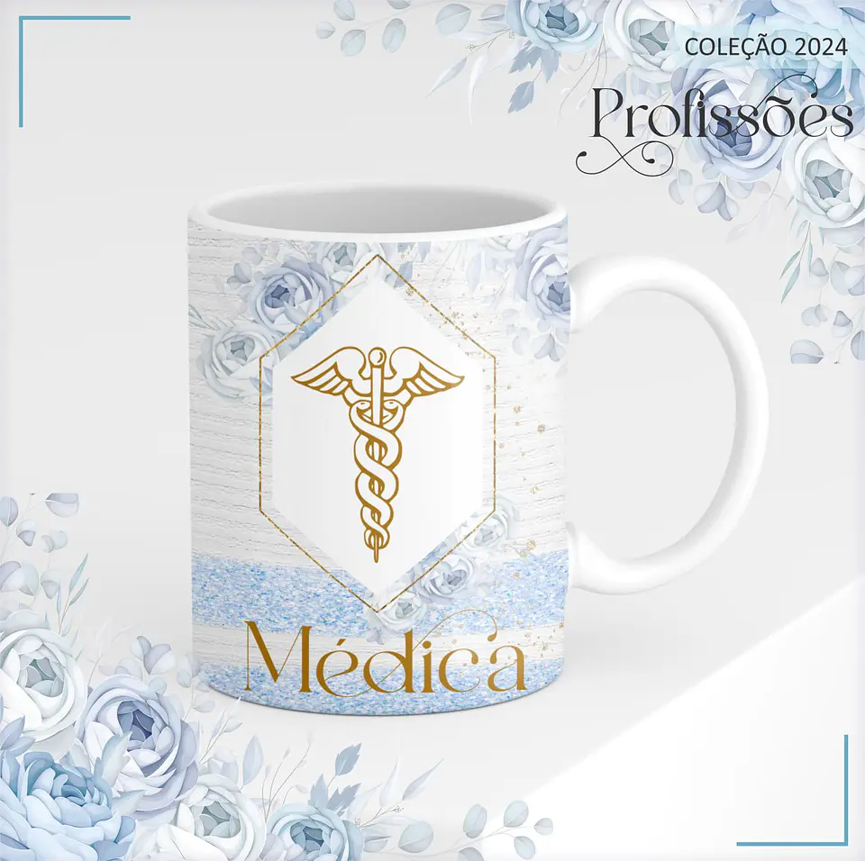 Arquivo Digital Coleção Profissões 2024 Médica Feminina 6