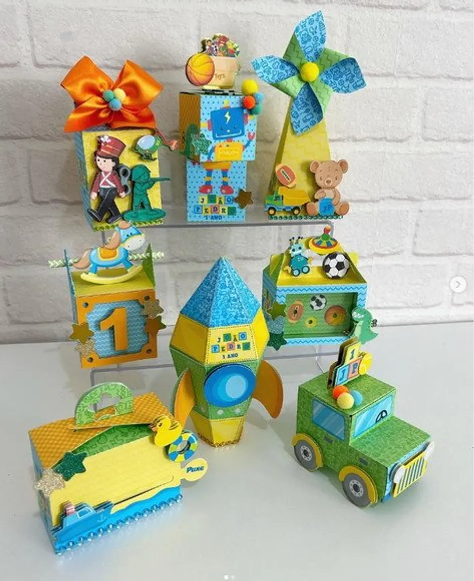 Arquivo de Corte Kit Festa Brinquedos 1
