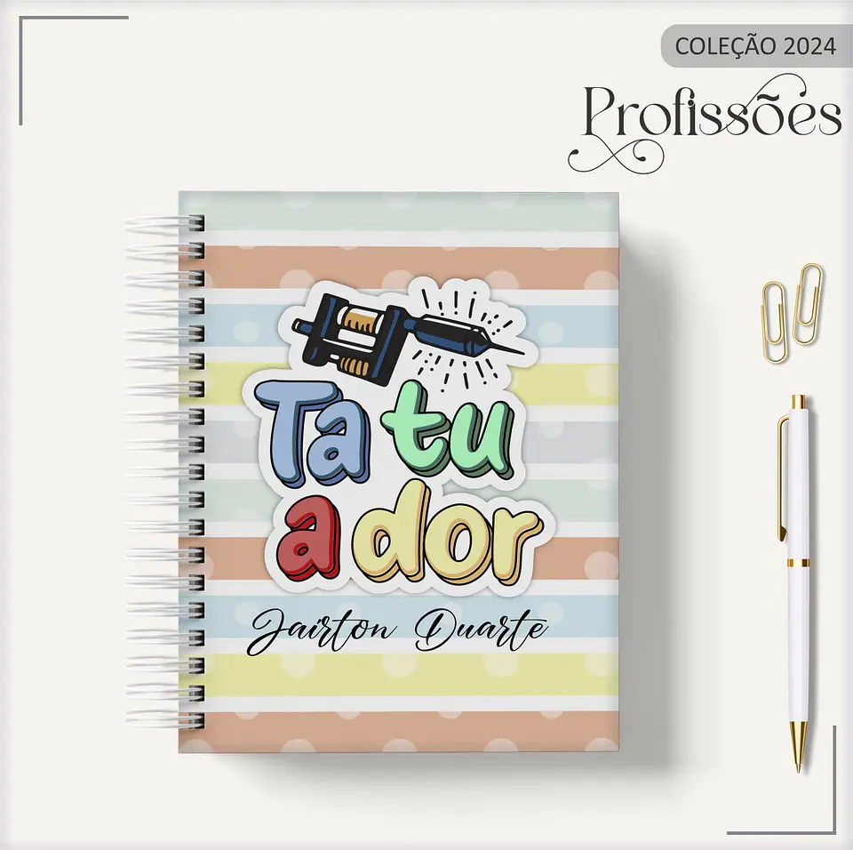Arquivo Digital Combo Tatuador Masculino - Profissões 2024 3