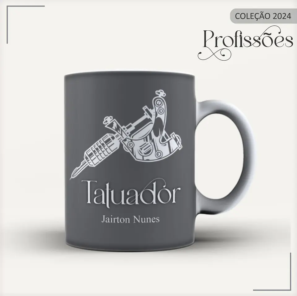 Arquivo Digital Combo Tatuador Masculino - Profissões 2024 6