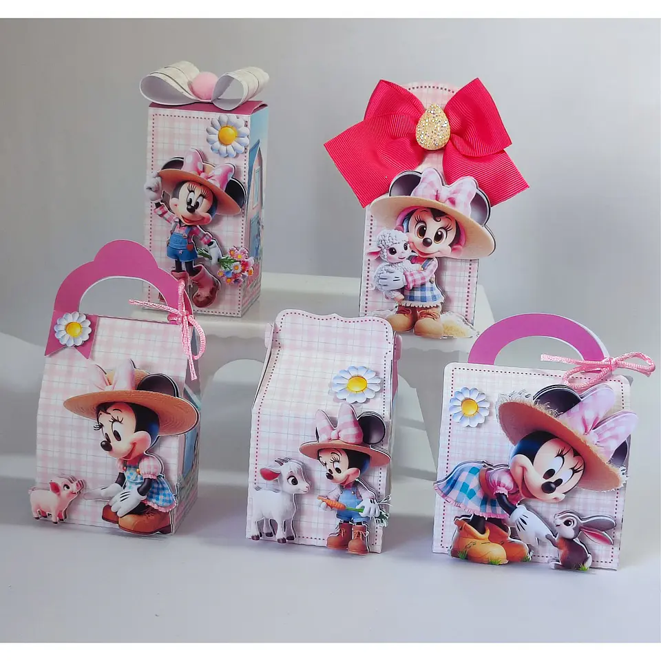 Arquivo de Corte Minnie Fazendinha 1