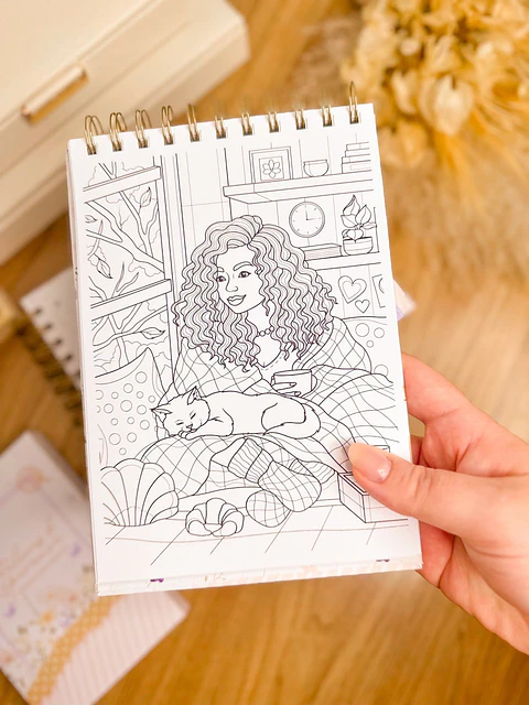 Arquivo de Corte Livro de Colorir e Cards