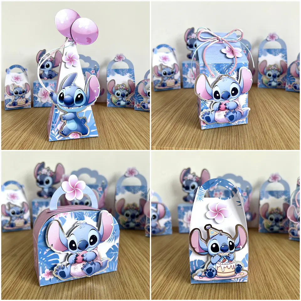 Arquivo de Corte Kit Festa  Stitch 1