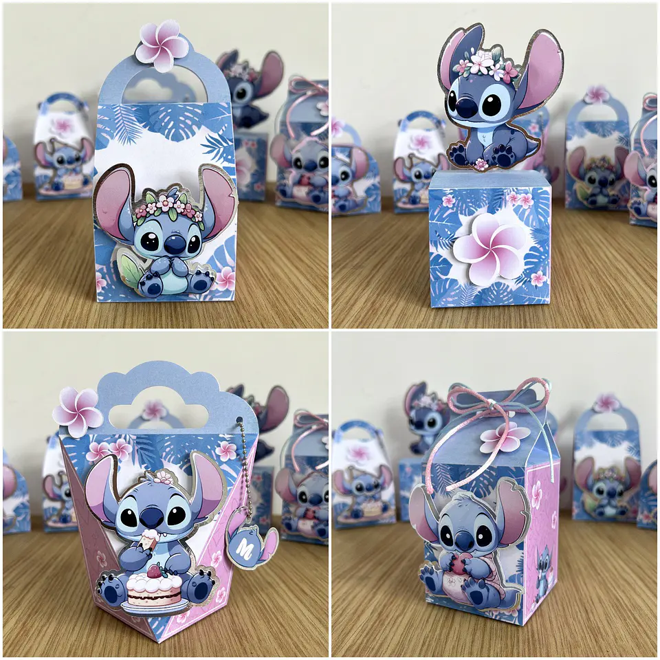 Arquivo de Corte Kit Festa  Stitch 2