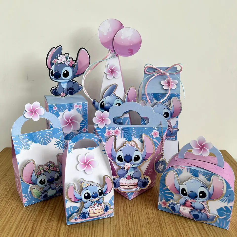 Arquivo de Corte Kit Festa  Stitch 3