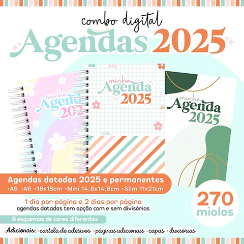 Arquivo Digital Combo Agenda 2025