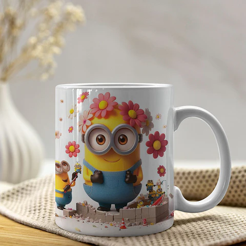Arquivo Digital Sublimação Caneca Minions