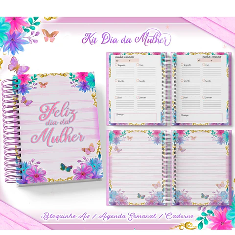 Arquivo Digita Kit Dia da Mulher