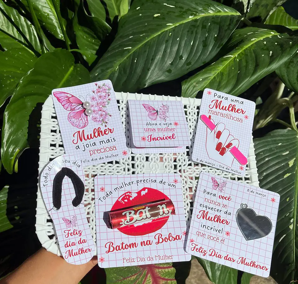 Arquivo de Corte Coleção Dia das Mulheres - Mimos Presenteáveis 2