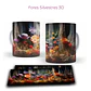Pack Artes Floral Silvestres 3D  Sublimação Canecas - Thumbnail 5
