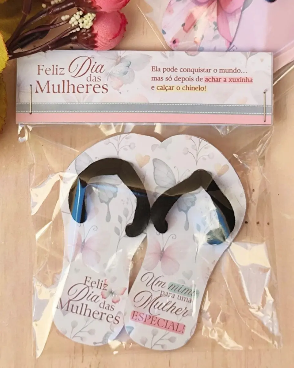 Arquivo Tag e Lapela Xuxinha Chinelo Dia das Mulheres 1