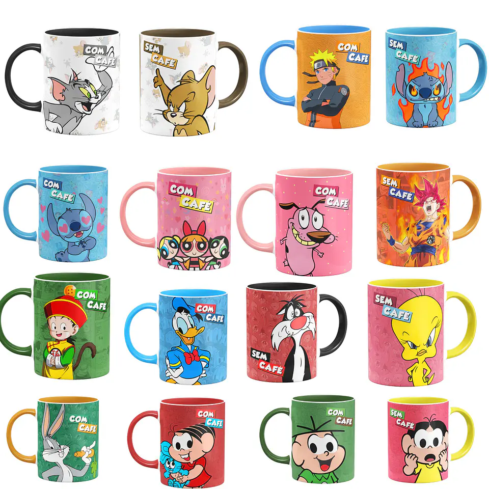 Arquivo Digital Sublimação Arte Caneca 1