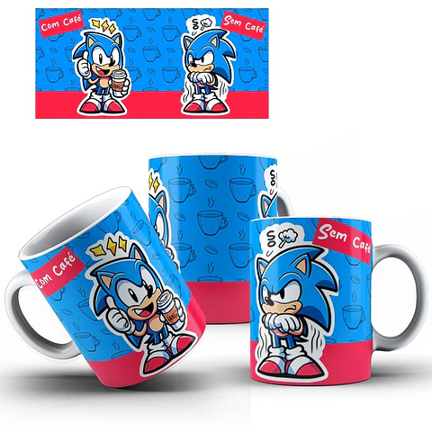 Arquivo Digital Sublimação Caneca Sem Café Com Café