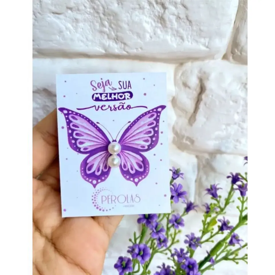 Arquivo Cartão para Brinco Borboleta 1