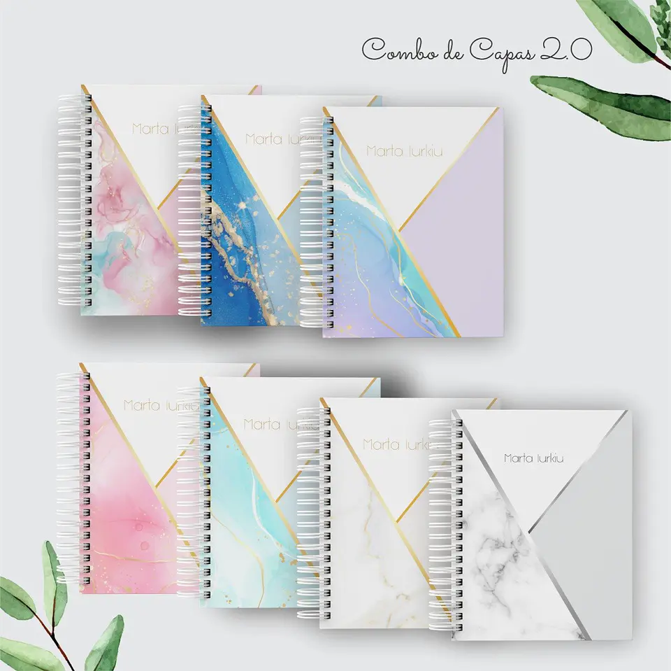 Arquivo Pack 2.0 Capas Agendas, Planners, Cadernos 3