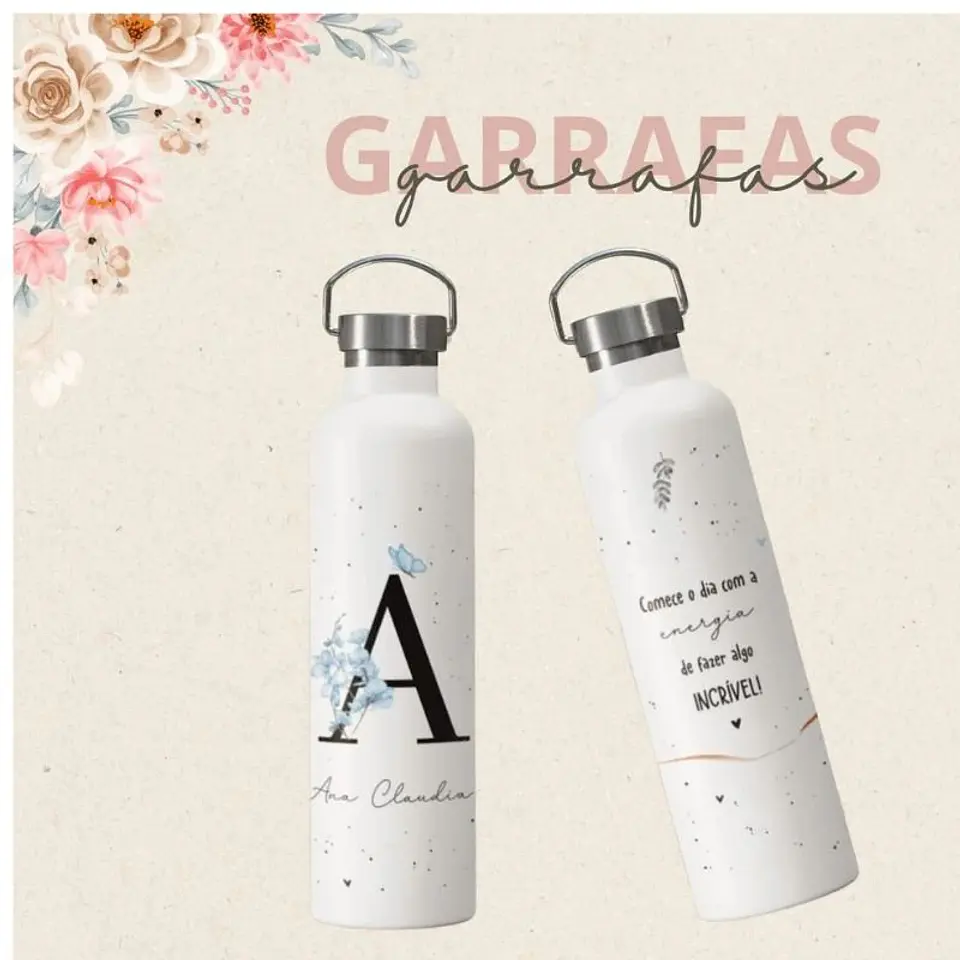 Arquivo Sublimação Kit Artes Garrafas 1