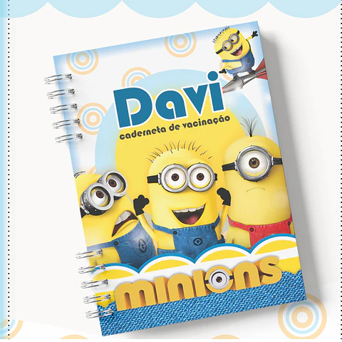 Arquivo Digital Caderneta Minions