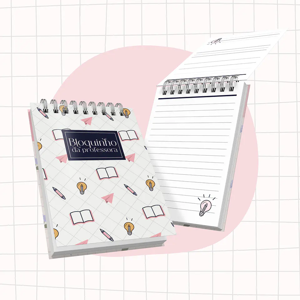 Arquivo Combo Professores- Bloquinho, Caderno e Planner 5