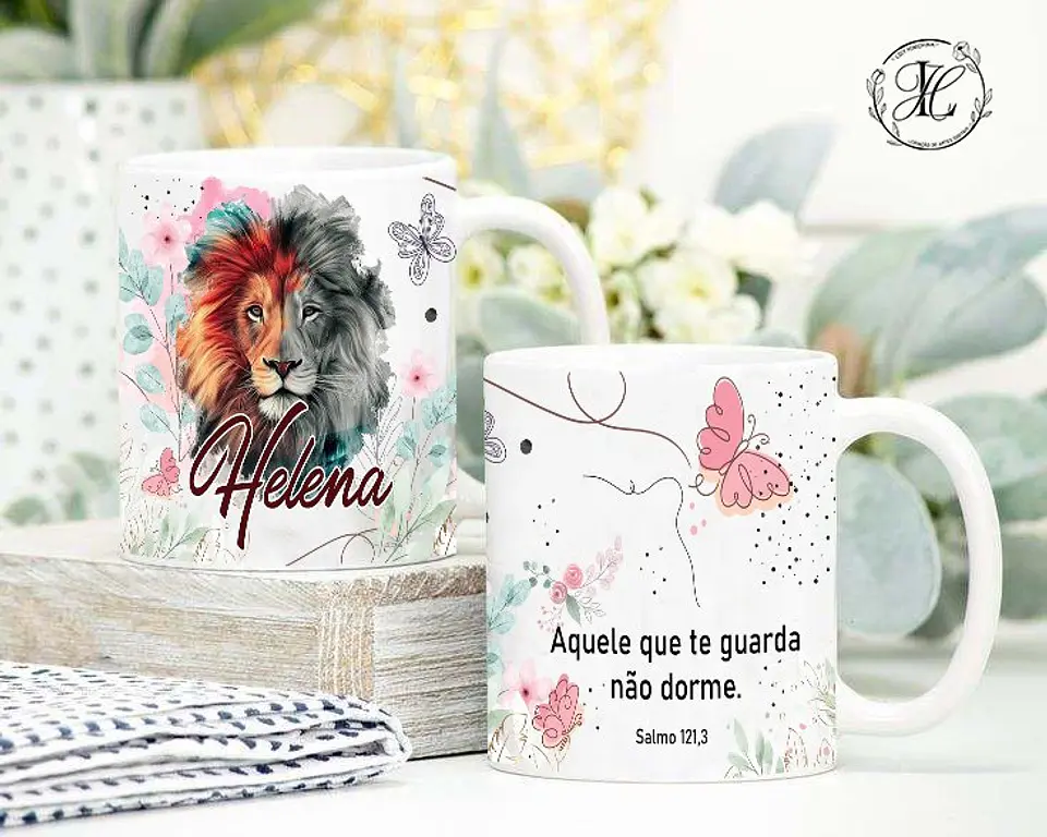 Arquivo Arte Avulsa Canecas Leão de Judá 2