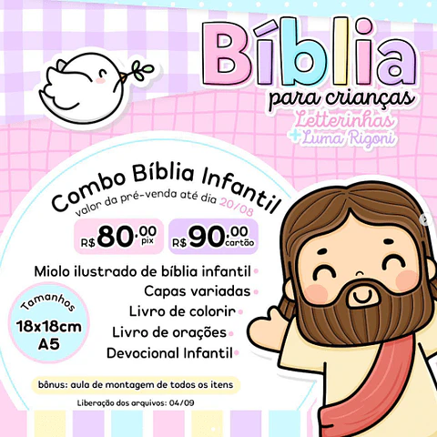 Arquivo Combo Bíblia Infantil