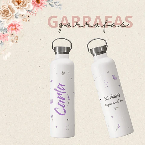 Sublimação Kit Artes Garrafas