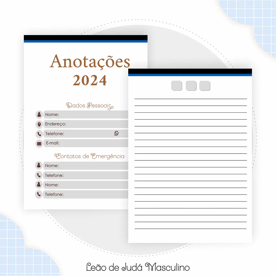 Arquivo Digital Devocional Leão de Judá Masculino 6