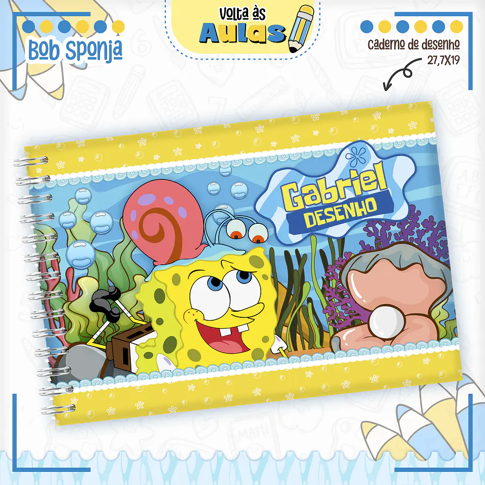 Arquivo Digital Voltas as Aulas Bob Esponja 5