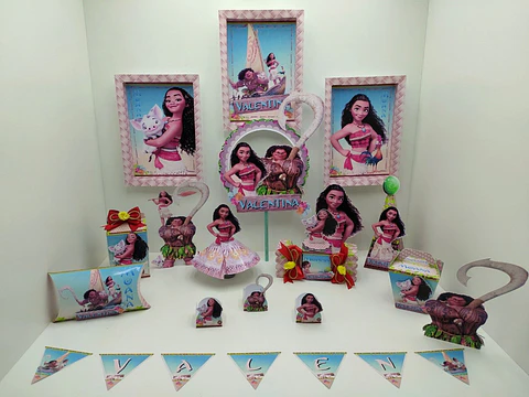 Arquivo Kit Festa Moana Só um Bolinho