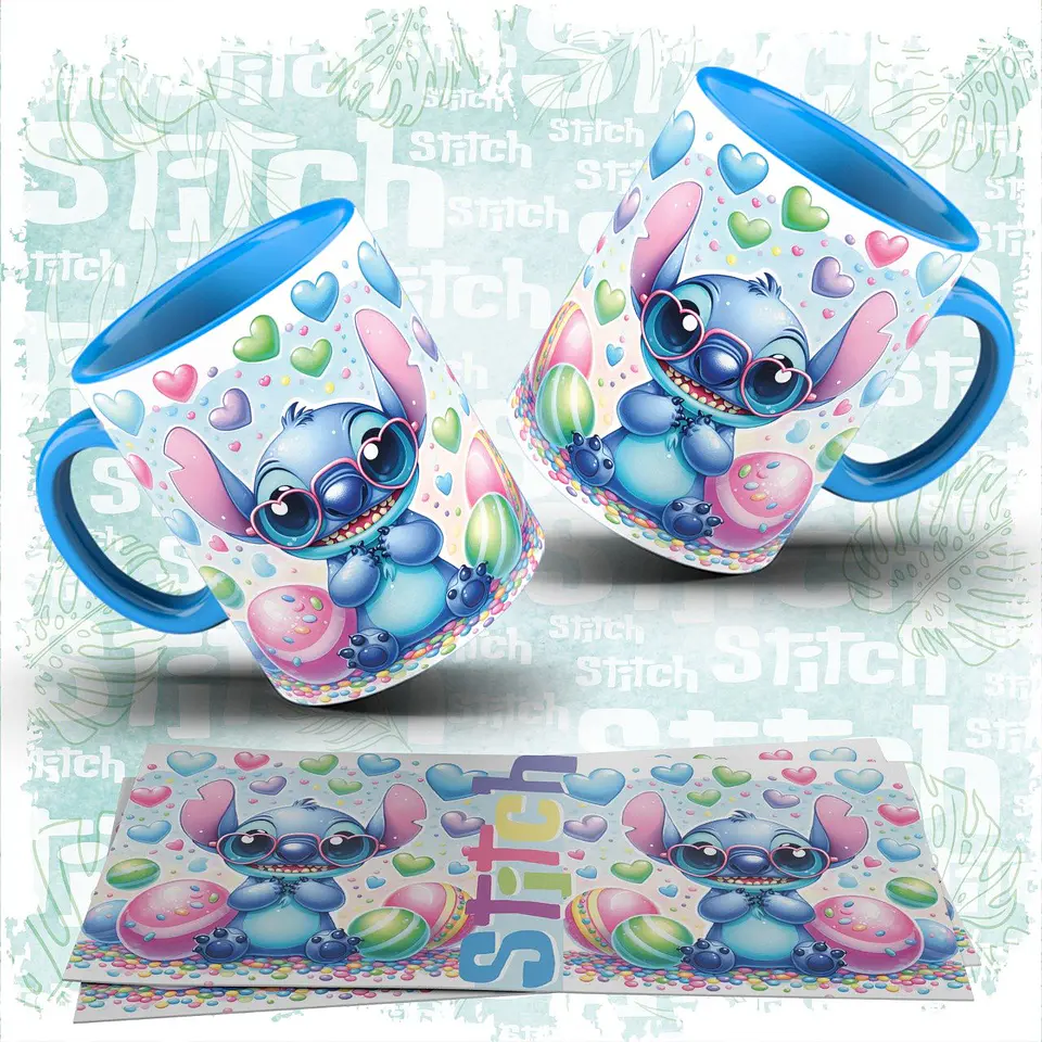 Sublimação Mini Pack Stitch Ohana 1