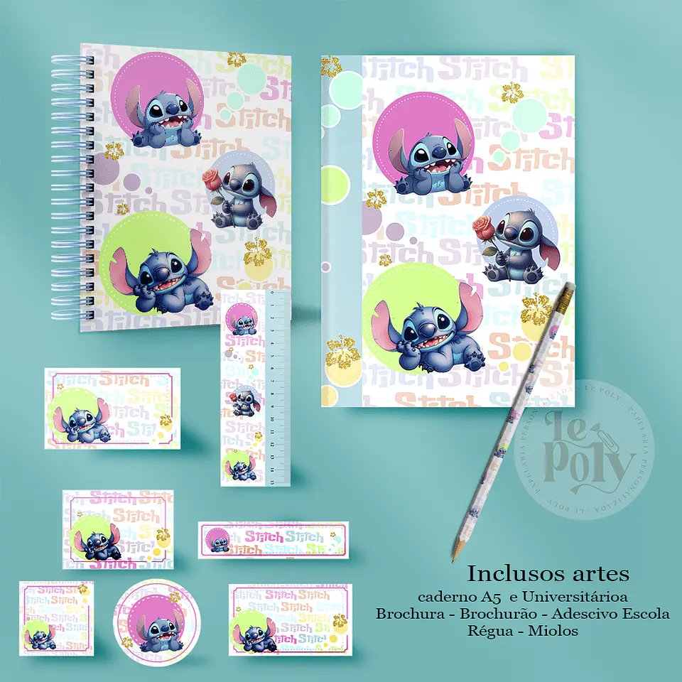 Arquivo Digital Candy Stitch – Kit Escolar 2025 2