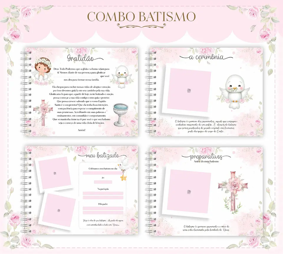 Arquivo Combo Batizado 4