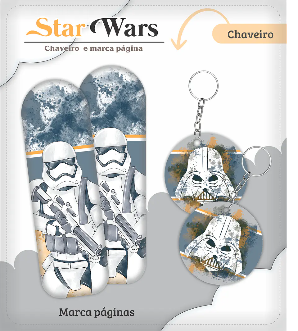 Arquivo Digital Caderneta e Cartão do Sus Star Wars 4