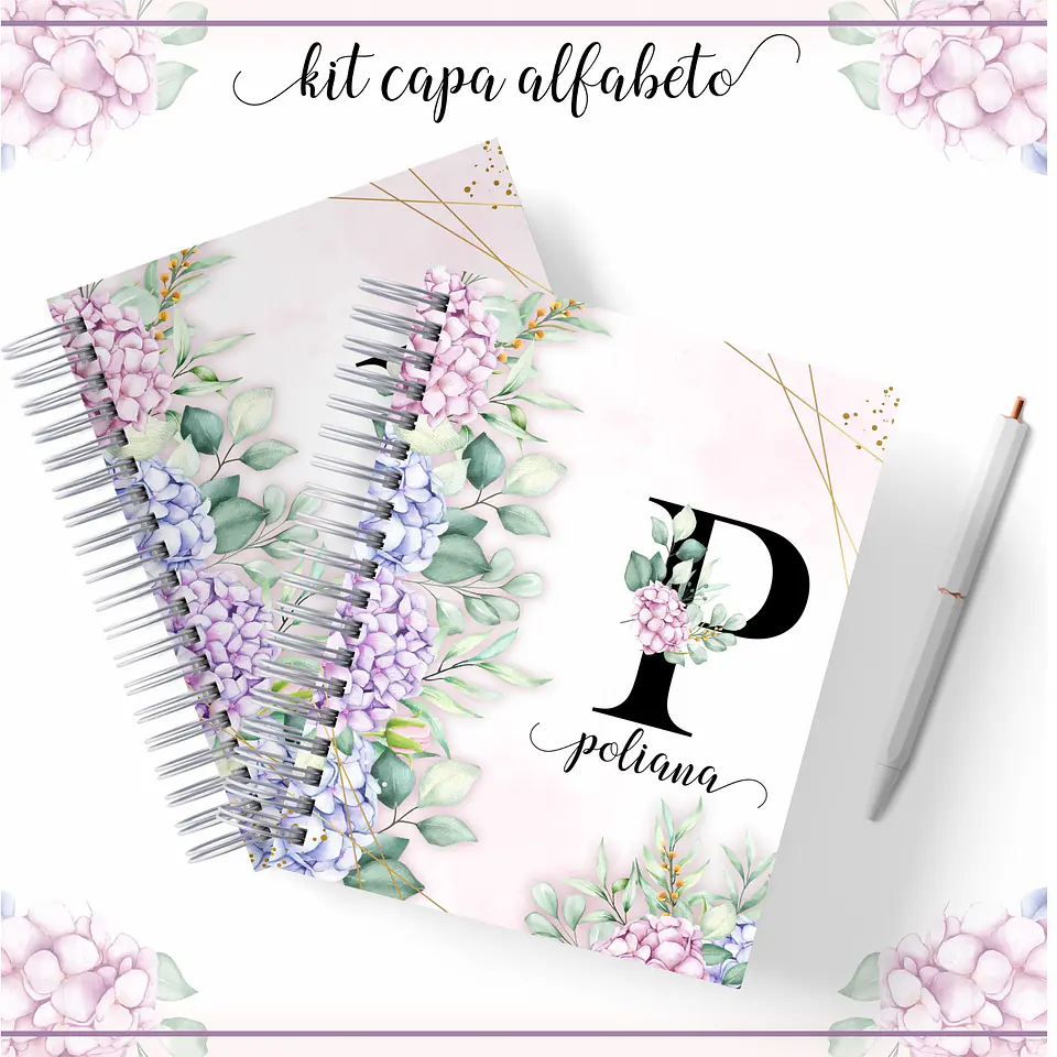 Arquivo Digital Combo Capas Alfabeto 2