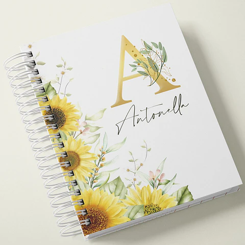 Arquivo Digital Caderno Girassol Alfabeto
