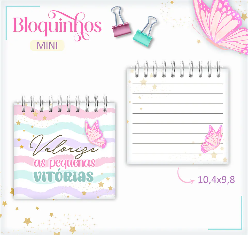 Arquivo Digital Mini Bloquinho 4