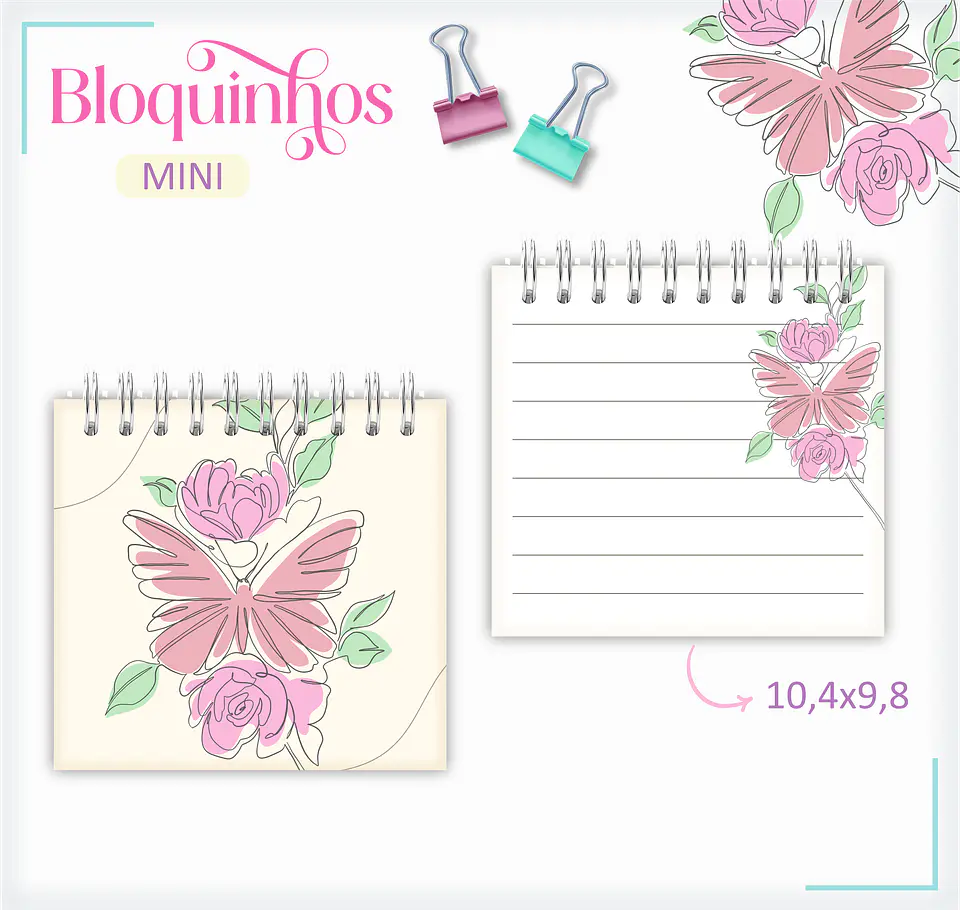 Arquivo Digital Mini Bloquinho 5