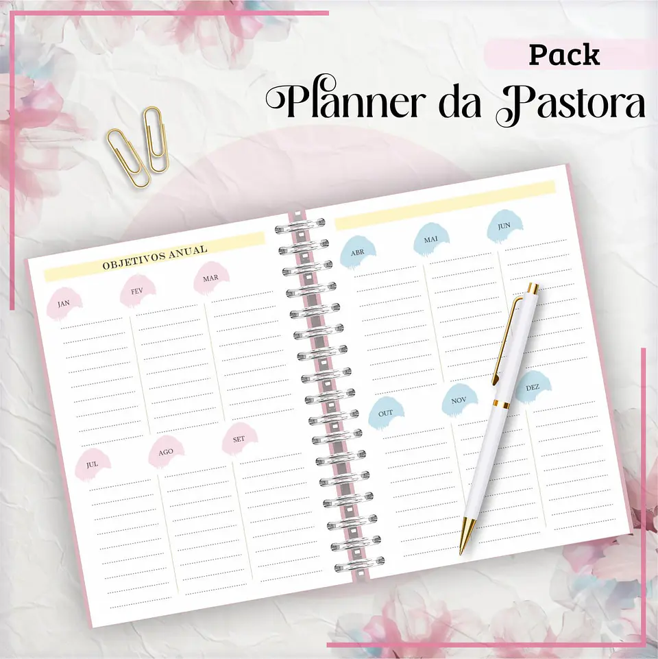 Arquivo Digital Planner Da Pastora 8