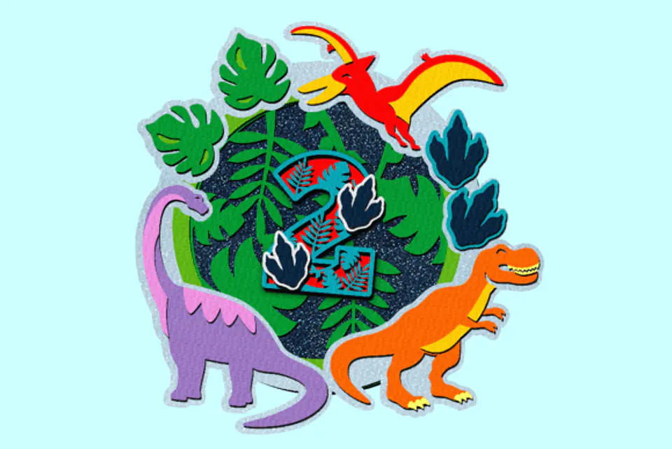 Arquivo de Corte Topo de Bolo Dinossauro 1