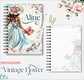 Arquivo Digital  Vintage Flowers 1 - Thumbnail 1